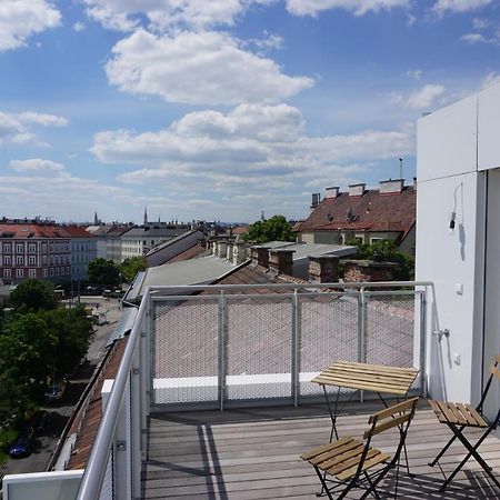Augartenblick Penthauscombo 15/16 - Blick Zum Riesenrad Viena Exterior foto