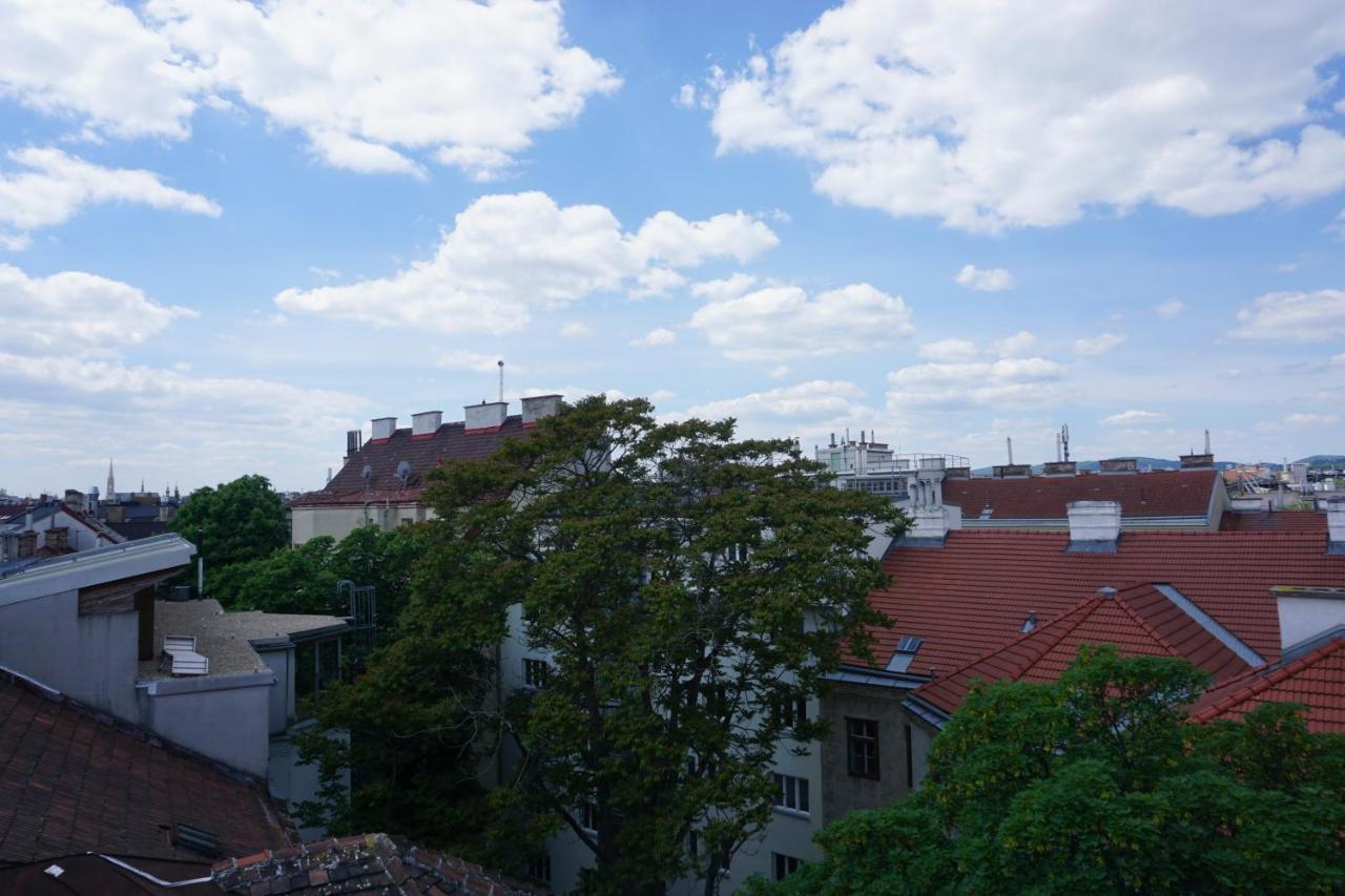 Augartenblick Penthauscombo 15/16 - Blick Zum Riesenrad Viena Exterior foto