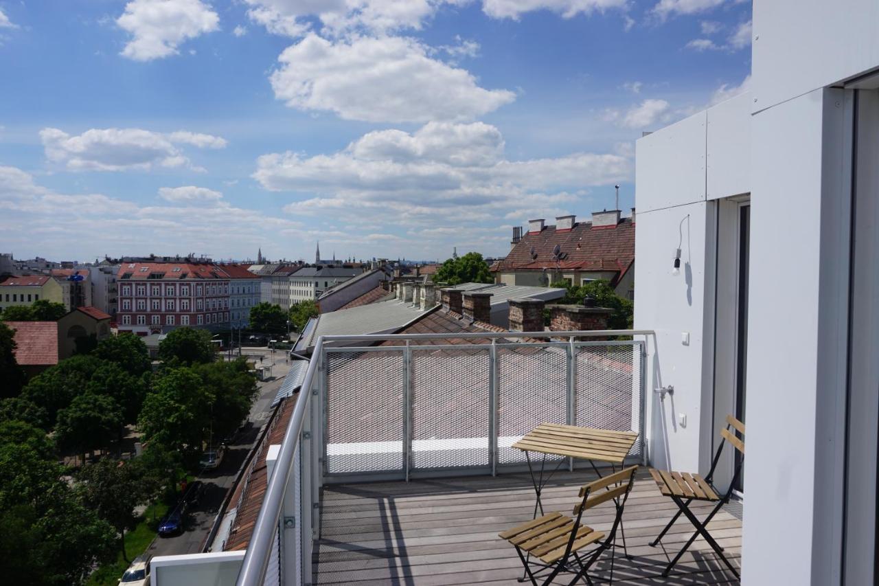Augartenblick Penthauscombo 15/16 - Blick Zum Riesenrad Viena Exterior foto