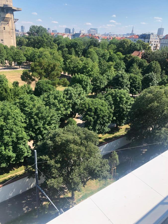 Augartenblick Penthauscombo 15/16 - Blick Zum Riesenrad Viena Exterior foto