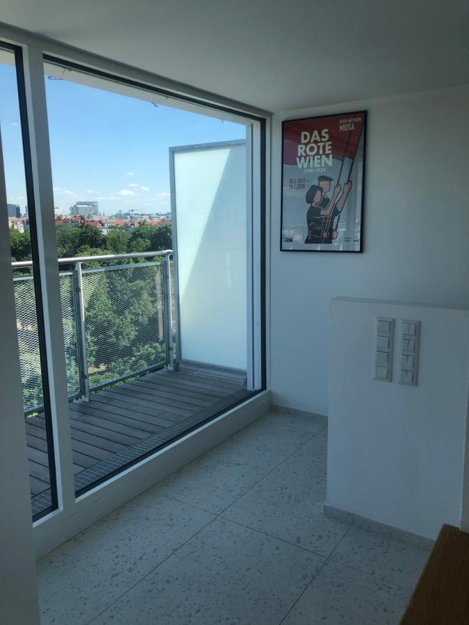 Augartenblick Penthauscombo 15/16 - Blick Zum Riesenrad Viena Exterior foto