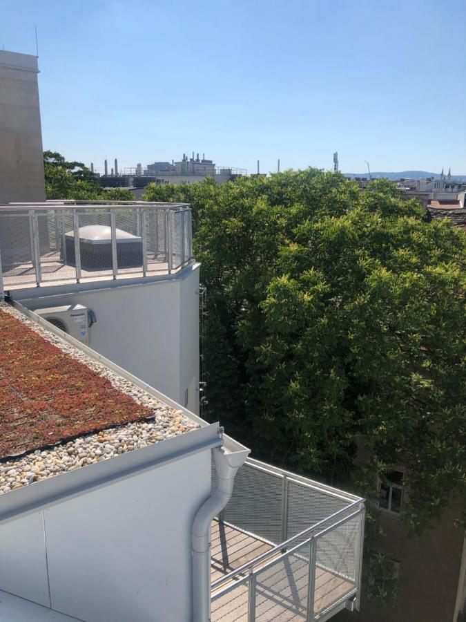Augartenblick Penthauscombo 15/16 - Blick Zum Riesenrad Viena Exterior foto