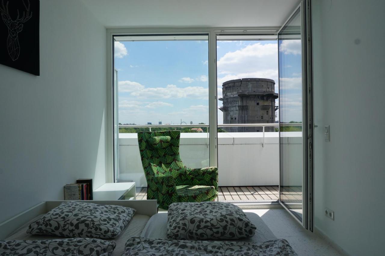 Augartenblick Penthauscombo 15/16 - Blick Zum Riesenrad Viena Exterior foto